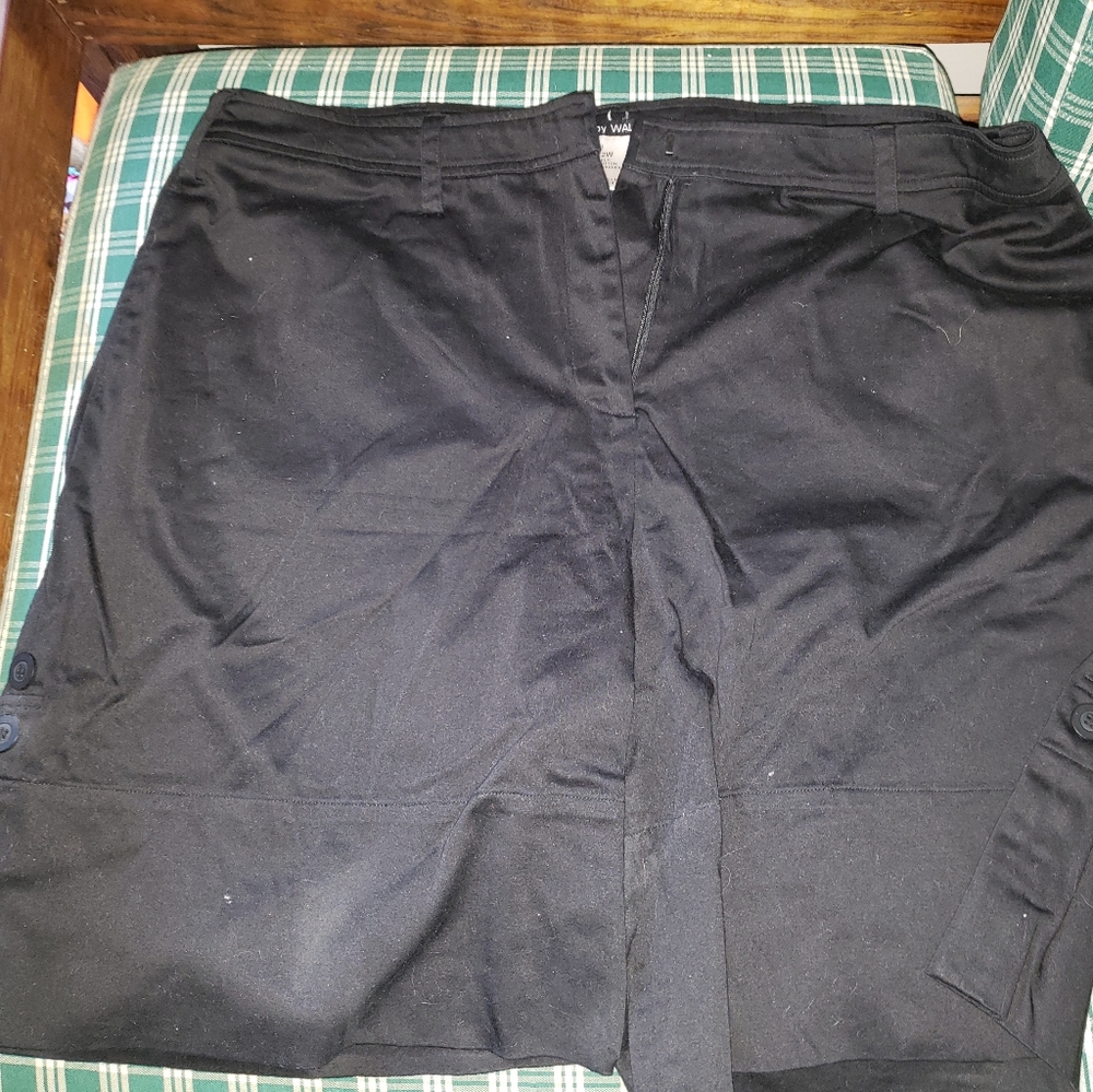 Black dress shorts